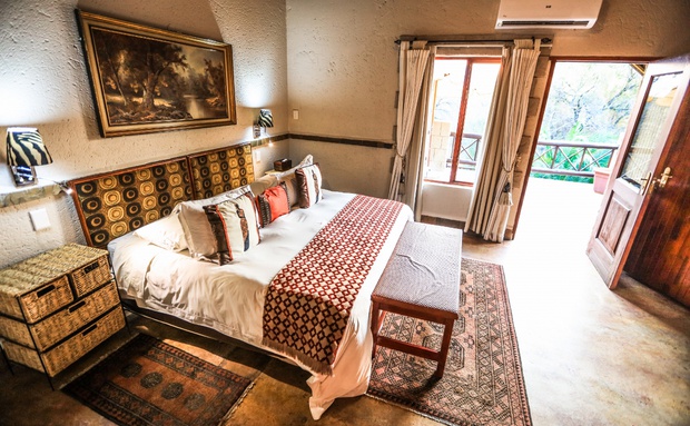 Luxury Double Suite with a Balcony at Grand Kruger Lodge